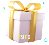 Receba seus bônus de boas-vindas no F9F9